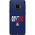 University of Arizona Wildcats Logo Split Blue Galaxy S9 Skin